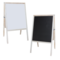 Flipside Products Marquee Easel, Natural Hardwood, White Dry Erase/Black Chalkboard, Menus, Announcements, Restaurants, Coffee Shops, Sale